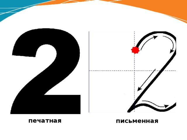 Цифра 2 виды