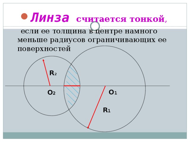 В каком случае можно считать тонкой