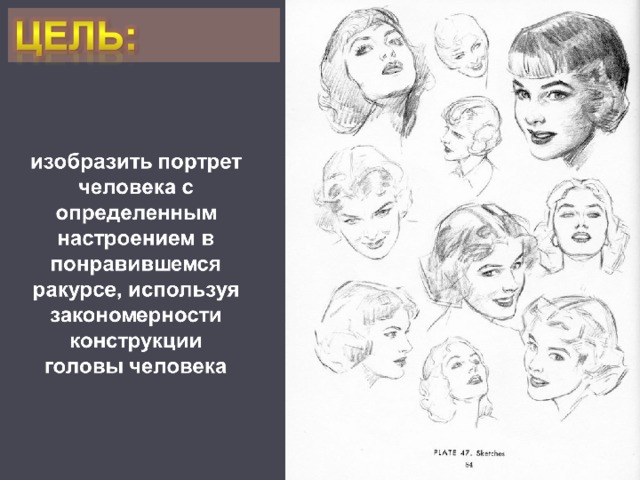 Изображение головы в пространстве