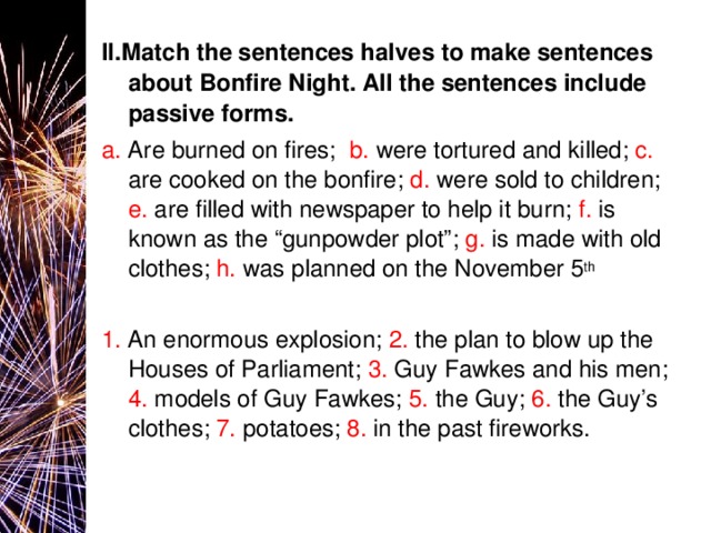 4 match the sentence halves. Match the sentences halves. Match two halves of the sentence 5 Grade.