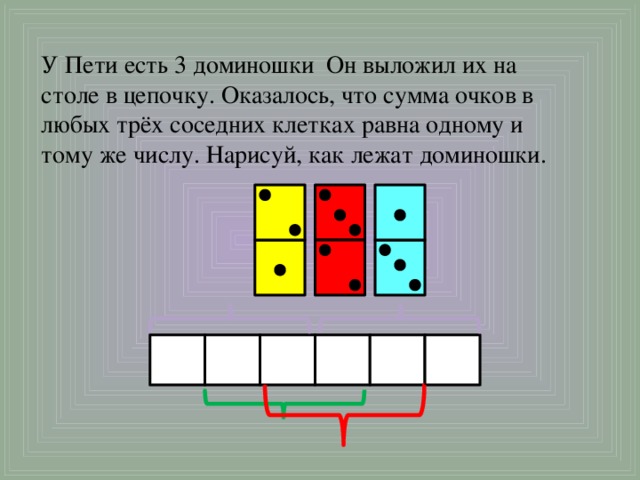 Сумма очков равна 2