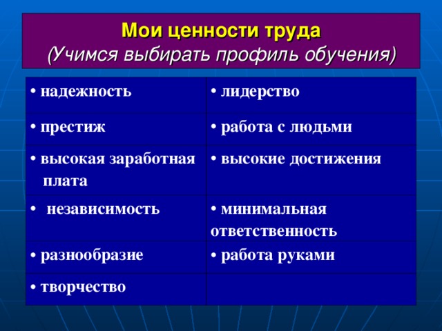 Ценность труда. Мои ценности. Мои ценности труда портфолио. Ценности труда жизни человека.