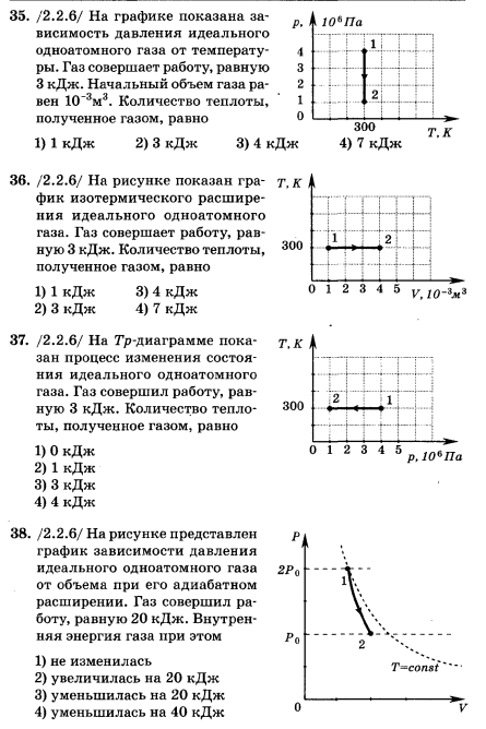 На тр диаграмме показан процесс изменения состояния идеального одноатомного газа