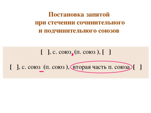 Предложение с сочинительной и подчинительной связью