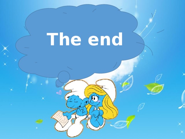 The end  