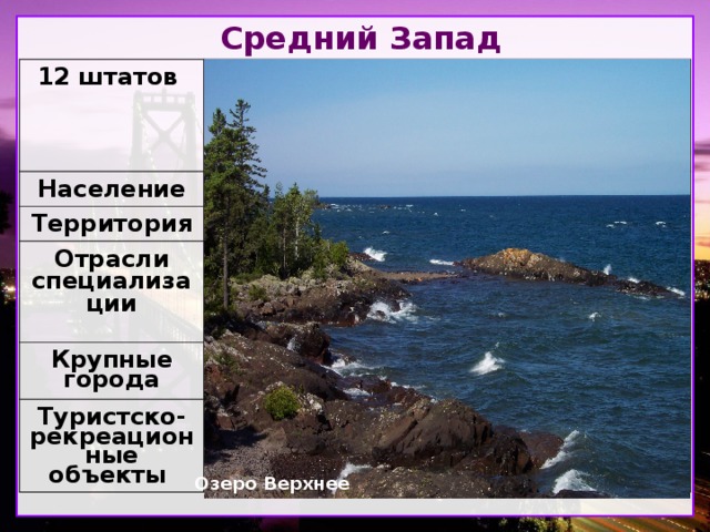 Средне западный. Отрасли специализации Мичиган. Мичиган штат отрасль специализации.