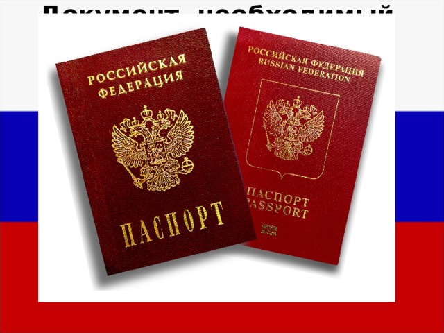 Документ, необходимый для получения избирательного бюллетеня   паспорт 