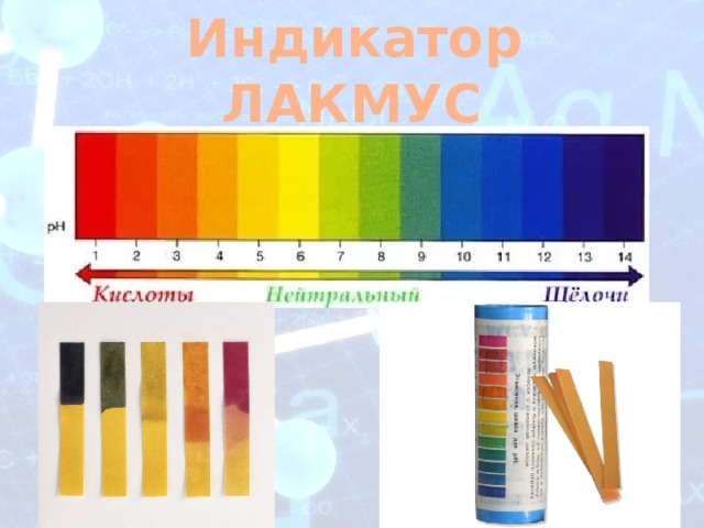 Как проверить кислотность лакмусовой