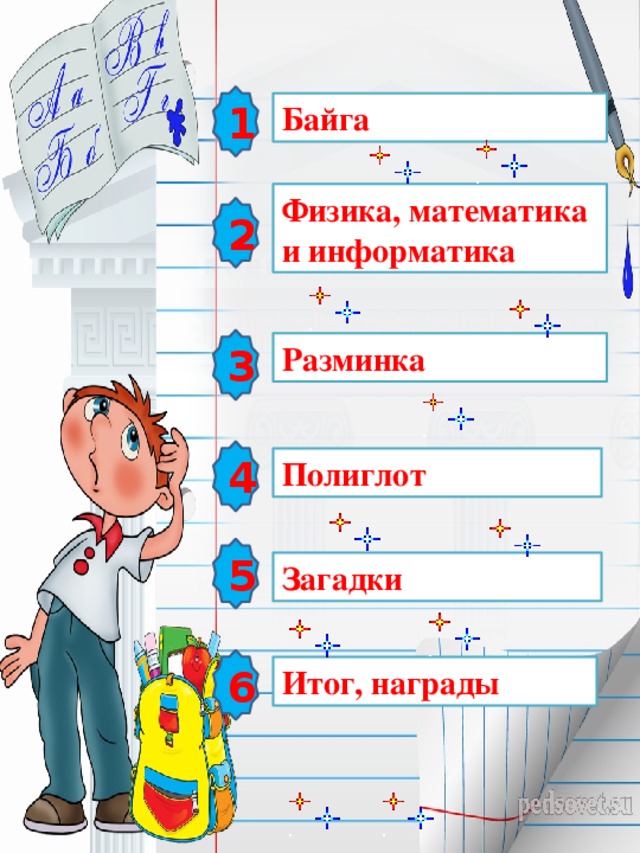 Разминка для информатики. Картинки разминка физика и математика.