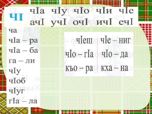 Чеченская литература 1 класс поурочные планы абат