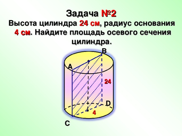 Радиус основания равен 4