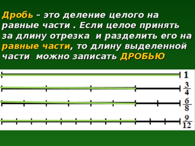 Разделите отрезок длина. Дроби отрезки. Отрезок с дробями. Как делить отрезок на дроби и целые. Как разделить отрезок на дроби.