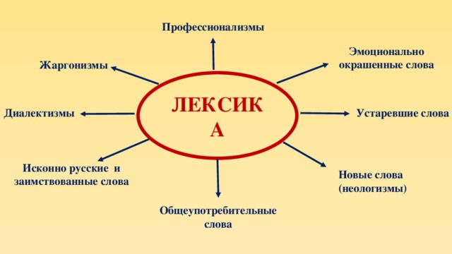 Фрагмент лексике