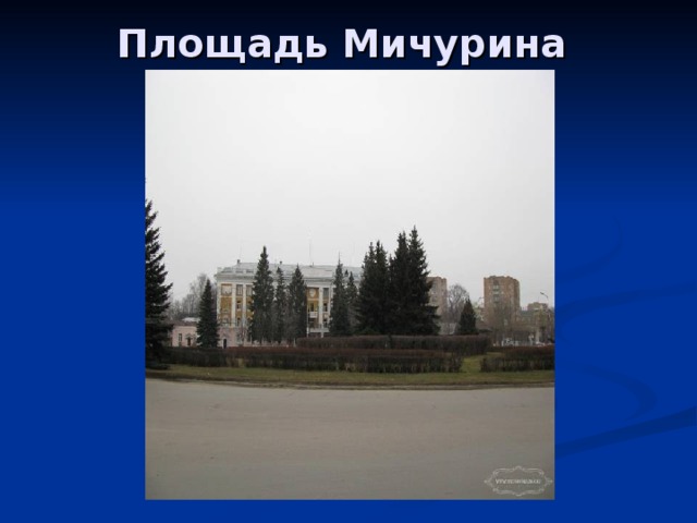 Площадь Мичурина   