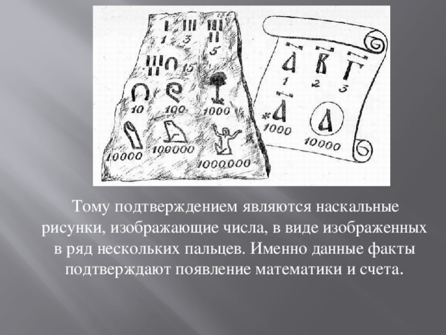 Задолго до появления письменности люди изображали в наскальных рисунках