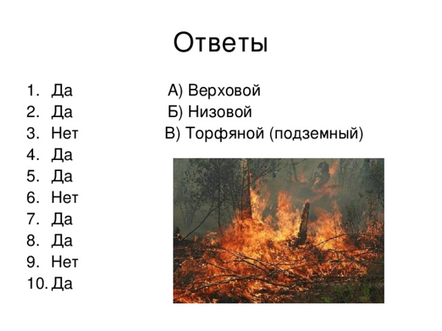 Ответы