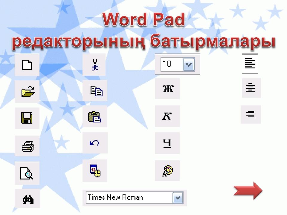 Word мәтіндік редакторы қмж