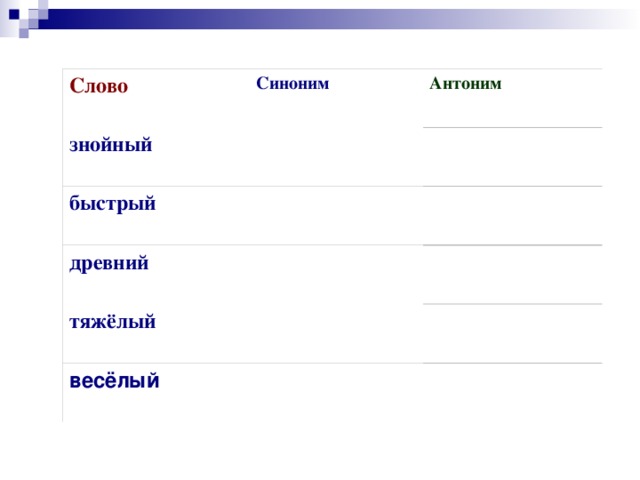 Синоним к слову выглядывать. Синоним к слову быстрый. Синонимус к слову сильный. Синоним к слову тяжелый. Синоним к слову тяжелвхй.