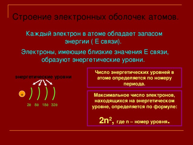 Каждом электрон. Число заполненных энергетических уровней в атоме. Число энергетических уровней в атоме определяется. Количество атомов на энергетических уровнях. Число энергетических уровней в атоме число энергетических уровней.