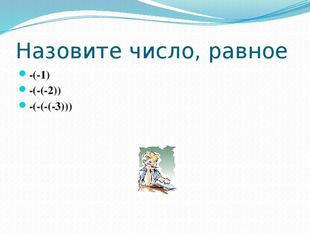 Модуль числа 6 класс презентация