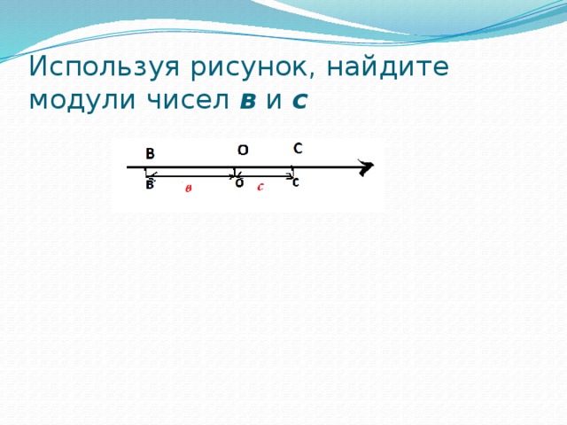 Используя рисунок выбери