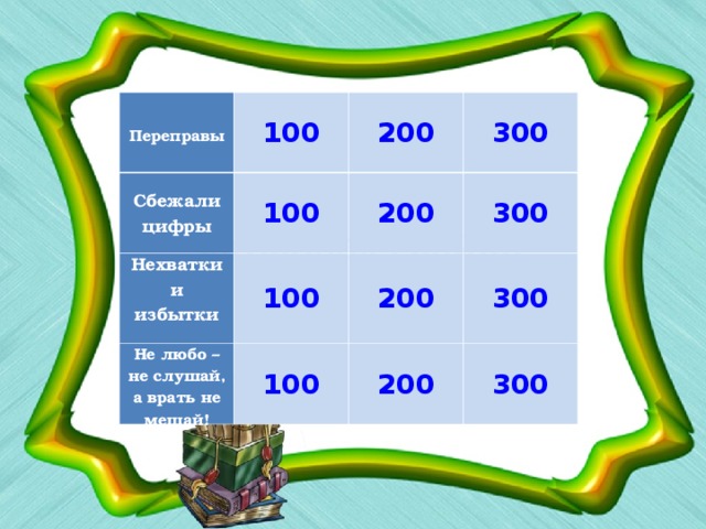 100 200 300. Сбежали цифры. Переправа 100 процентов.