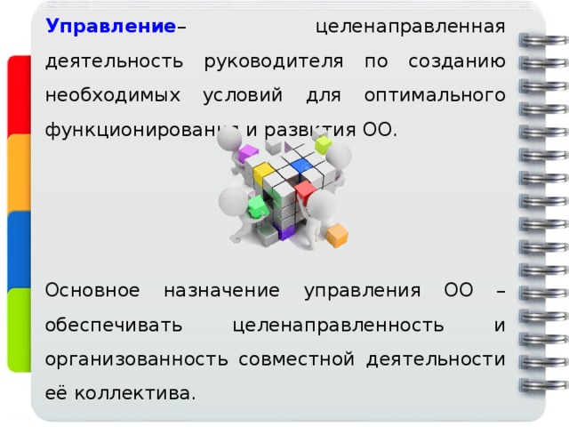 Программа обеспечивающая совместное функционирование. Активность и целенаправленность деятельности. Целенаправленность работы коллектива обеспечивает. Назначение управления. Целенаправленное обеспечивающее совместную деятельность.