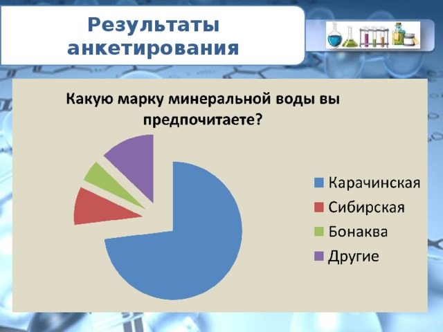 Результаты анкетирования 