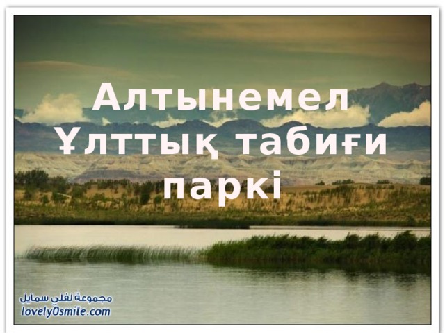 Алтынемел Ұлттық табиғи паркі 