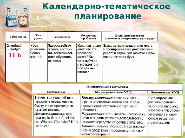 Разработка уроков спотлайт