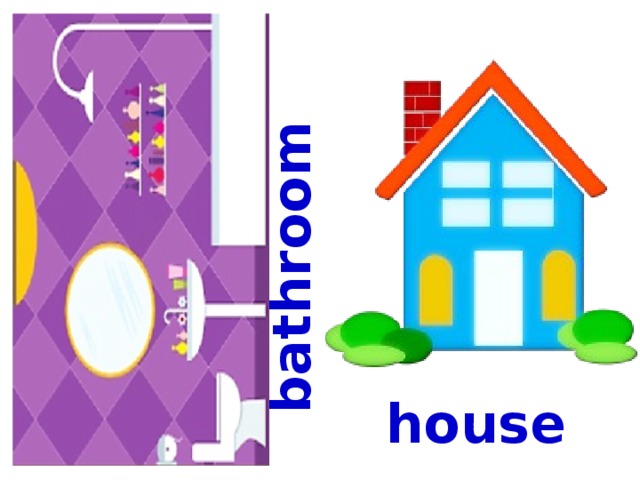 bathroom Для классной работы. house  