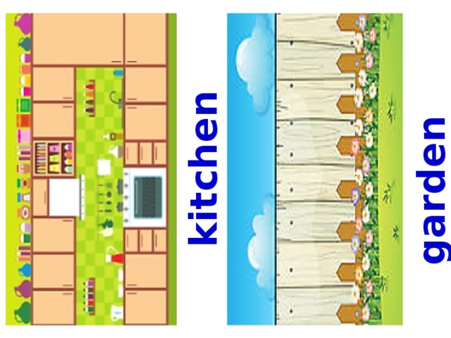 kitchen garden Для классной работы.  