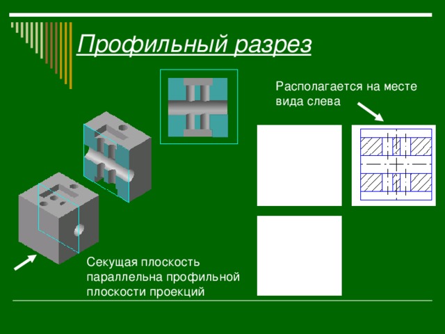 Профильный вид