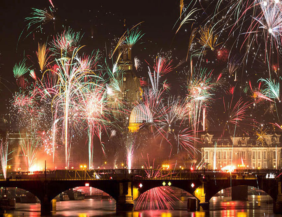 Neujahr in deutschland