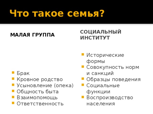 Общность быта. Семья и брак Обществознание. Конспект семья и брак. Брак это в обществознании. Виды семей и браков Обществознание.