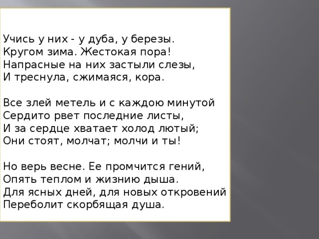 Анализ стихотворения у дуба у березы. Стихотворение Фета учись у них у дуба у березы. Стихотворение Фета у дуба у березы. Стих учись у них. Стих учись у них у дуба у березы.