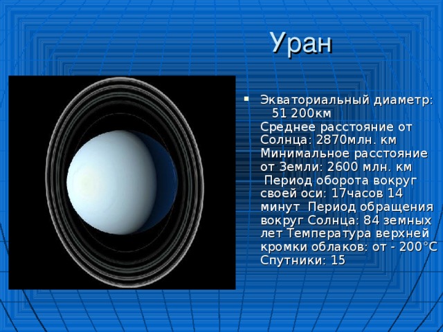 Нептун период вокруг оси. Диаметр урана. Диаметр урана в км. Период обращения урана вокруг своей оси. Спутники урана.