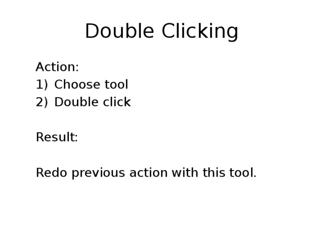 Click and choose