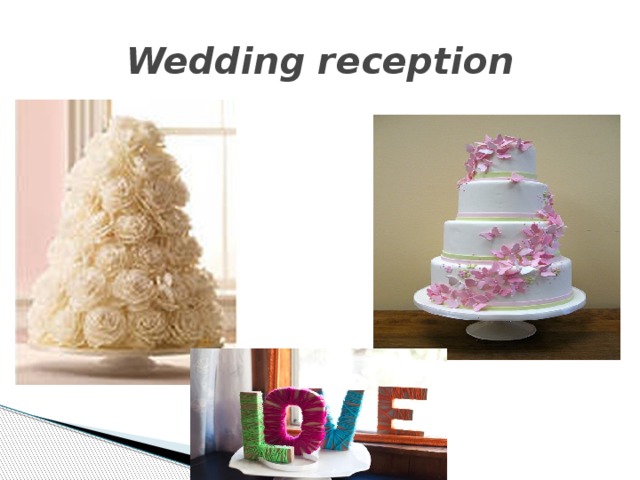 Wedding reception 