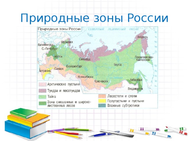 Природные зоны России 