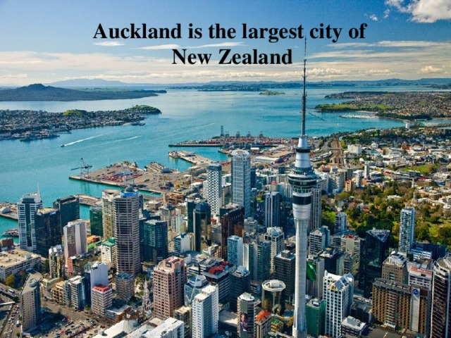 Auckland is the largest city of  New Zealand 