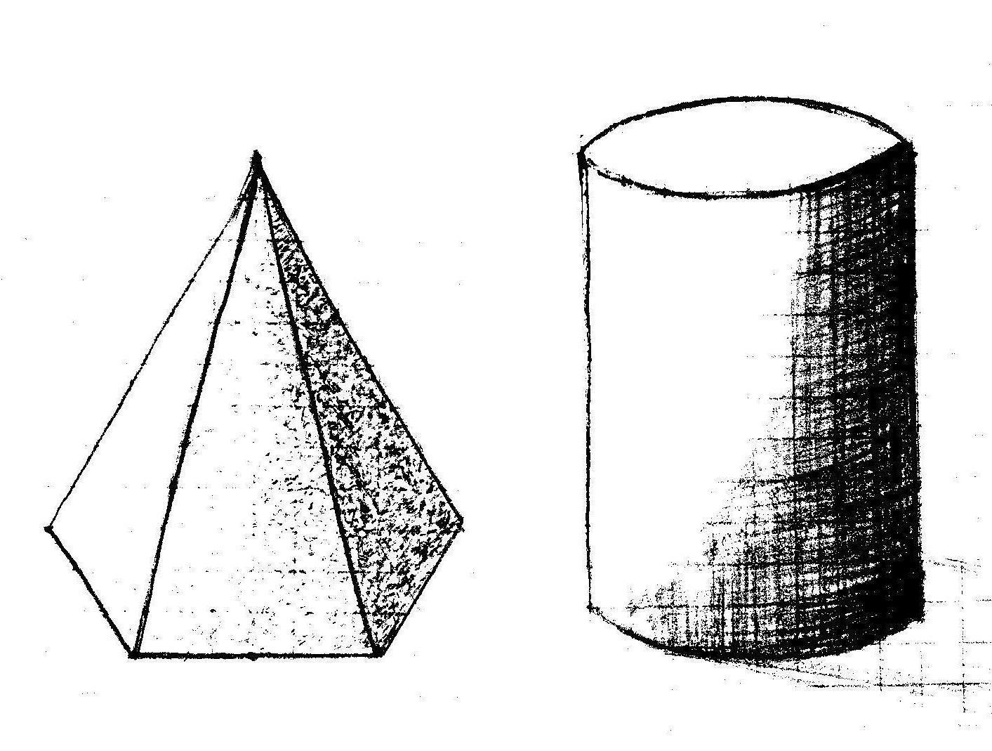 Стог сена имеет форму цилиндра с коническим. Рисование геометрических тел (Призма, пирамида, куб).. Призма пирамида цилиндр конус. Призма пирамида цилиндр. Пирамида конус Призма шар цилиндр.