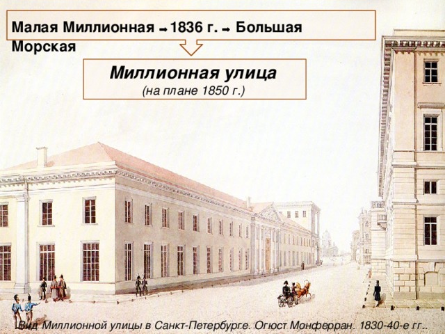 Карта спб миллионная улица