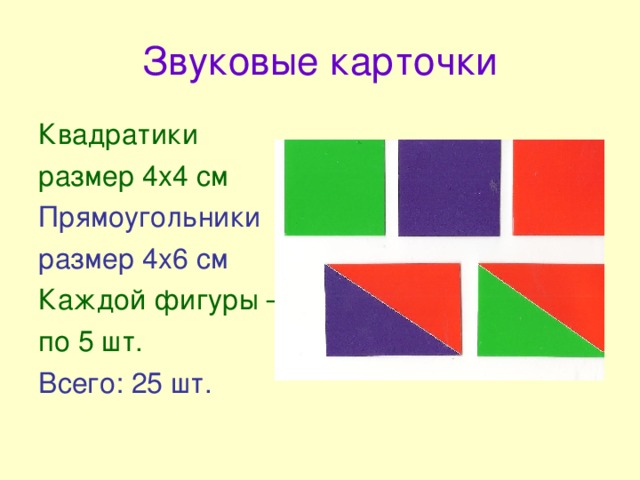 Карточки магнитные набор звуковых схем демонстрационные