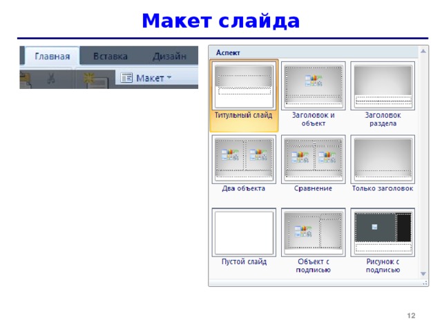 Как отредактировать макет в презентации powerpoint