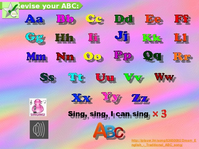Revise your ABC:  