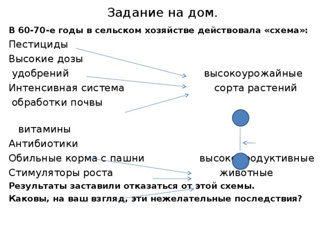 В 60 70 годы в сельском хозяйстве действовала схема