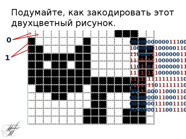 Для получения двухцветного изображения на каждый пиксель необходимо выделить ответ