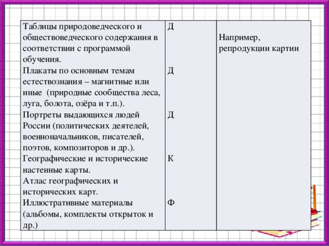 План конспект природоведческой экскурсии