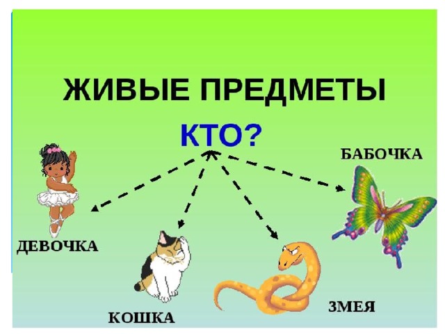 Слова признаки предметов 1 класс презентация